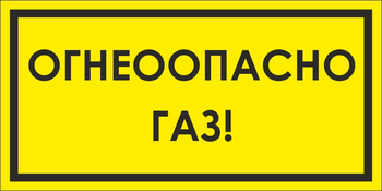 B64 огнеопасно (пленка, 250х140 мм) - Знаки безопасности - Вспомогательные таблички - . Магазин Znakstend.ru